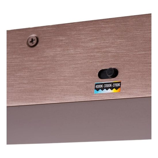 Lampadario con 2 pendenti ad anello per sala da pranzo moderno caffe led 90w cct 2700k 3000k 4000k