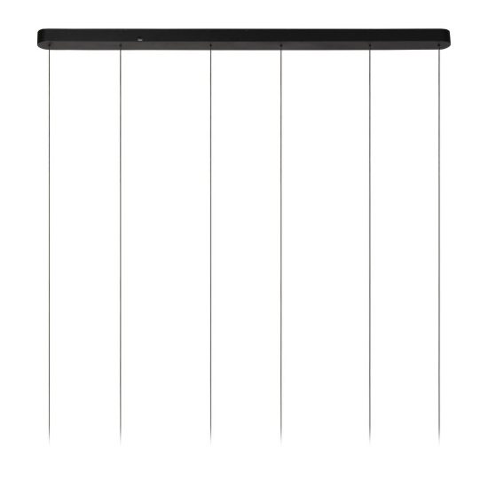Lampadario con 3 pendenti ad anello per cucina nero champagne led 55,8w cct 2200k 2700k 3000k