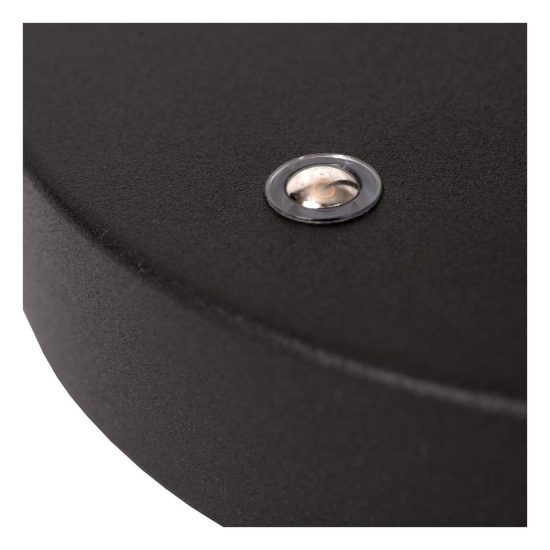 Lampada da tavolo ad anello per soggiorno caffe nero led 12w cct 2200k 3300k 4000k touch dimmer