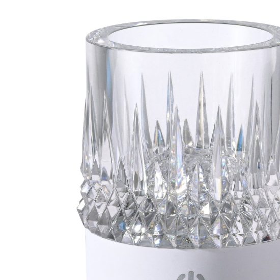 Lampada da tavolino per esterno led 1w 3000k ip44 ricaricabile dimmerabile bianca