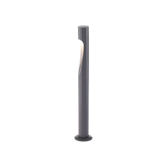 Lampione design moderno da giardino led 6w 3000k ip65 antracite