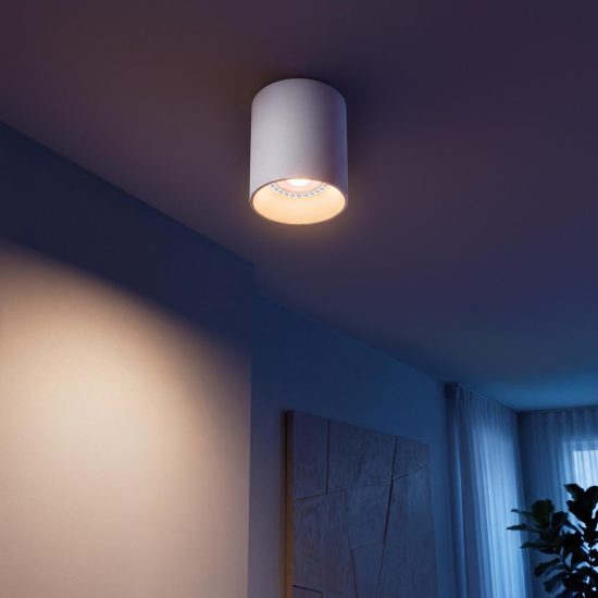 Lampadina gu10 led 5w 3000k spot fascio 40° bianca dimmerabile confezione 3 pezzi
