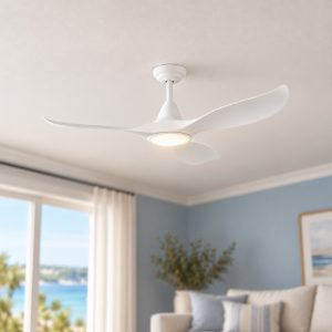 Eglo cirali 52 ventilatore da soffitto dc con luce led 16w 3000k 5000k 132cm con telecomando bianco oltre 20mq