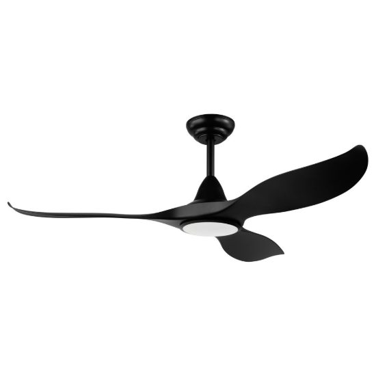 Eglo cirali 52 ventilatore da soffitto dc con luce led 16w 3000k 5000k 132cm con telecomando nero oltre 20mq