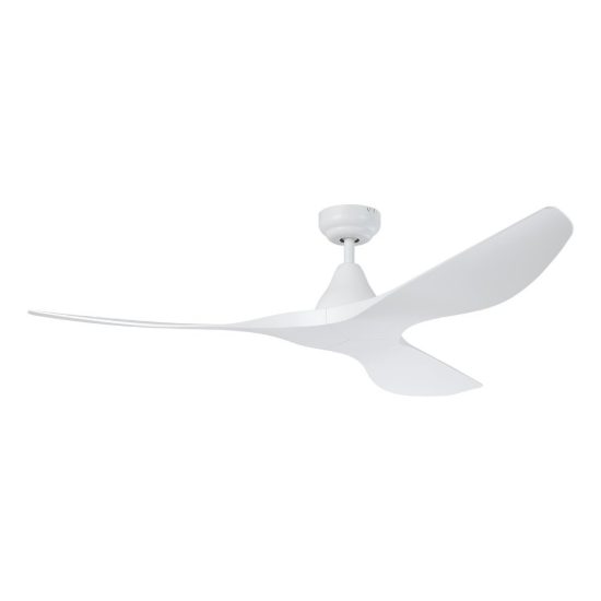 Eglo portsea ventilatore da soffitto dc senza luce 132cm con telecomando bianco oltre 20mq