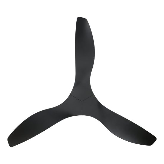 Eglo portsea ventilatore da soffitto dc senza luce 132cm con telecomando nero oltre 20mq