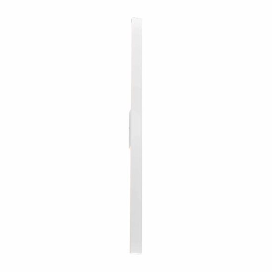 Applique da esterno led 24w 3000k ip54 151cm moderna lineare bianca