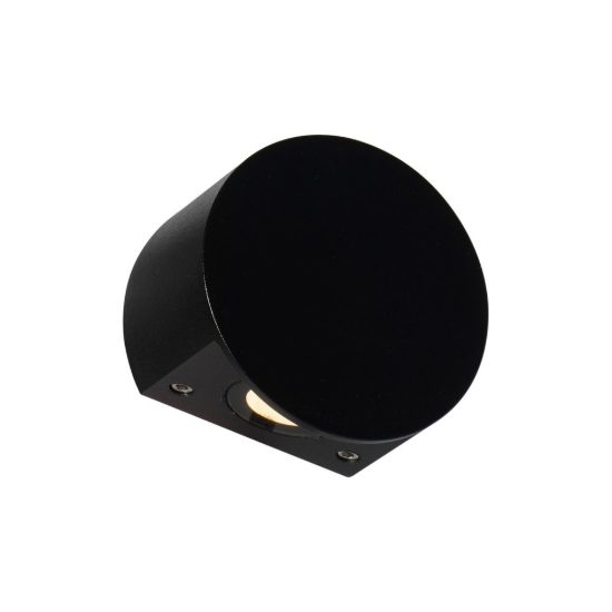 Applique da esterno nera led 3w 3000k ip65