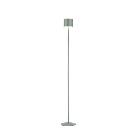 Lampada da terra ricaricabile da esterno led 3w cct 2300k 4000k ip44 moderna verde