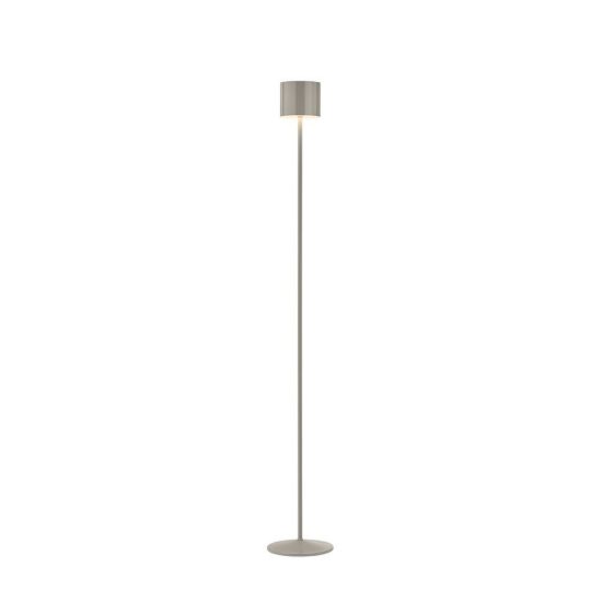 Lampada da terra ricaricabile da esterno led 3w cct 2300k 4000k ip44 moderna cashmere