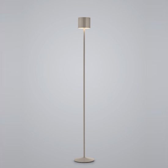 Lampada da terra ricaricabile da esterno led 3w cct 2300k 4000k ip44 moderna cashmere
