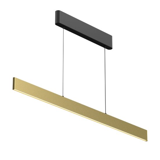Maytoni euphoria lampadario a sospensione led 36w cct 2700k 6000k dimmerabile per cucina ottone