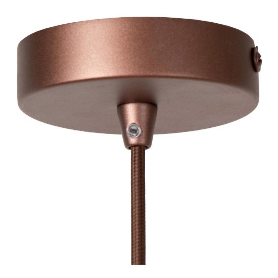 Lampadario a sospensione 7 luci per soggiorno contemporaneo caffe led 22w 2700k