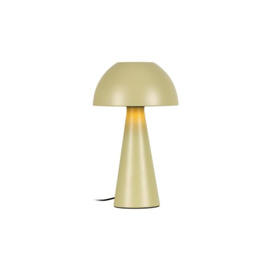 Abat-jour a cupola per comodino moderno verde