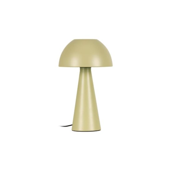 Abat-jour a cupola per comodino moderno verde