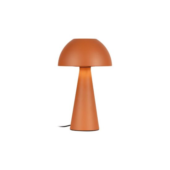 Abat-jour a cupola per comodino moderno terracotta