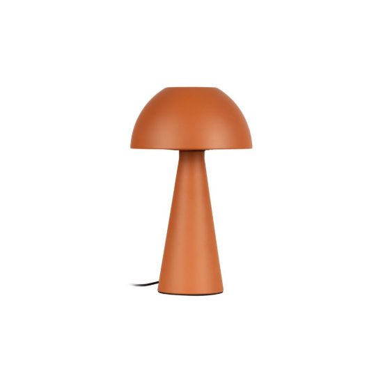 Abat-jour a cupola per comodino moderno terracotta