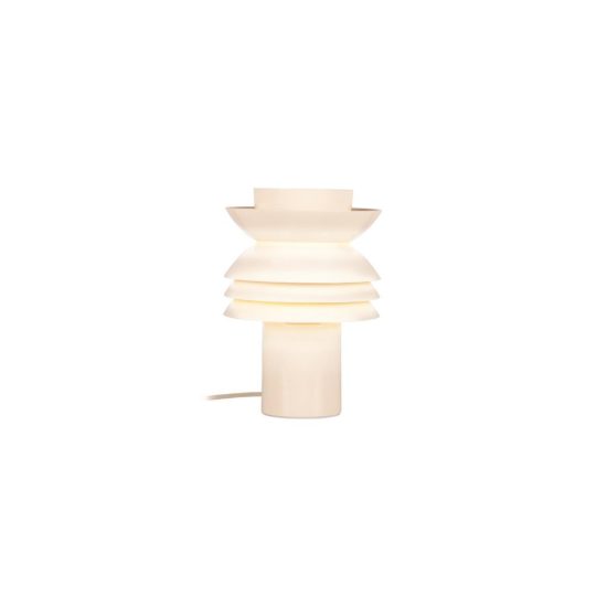 Abat-jour per comodino moderno crema