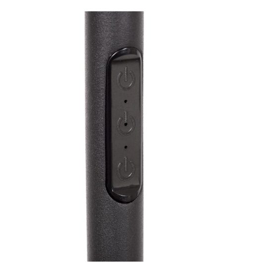 Piantana con luce da lettura per soggiorno nero led 27w cct 2700k 3300k 4000k dimmerabile