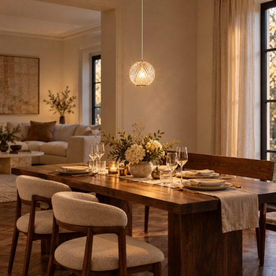 Lampada a sospensione a sfera per soggiorno contemporanea trasparente oro led 5,7w 2700k