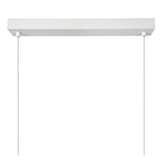 Lampadario a barra lineare grande per salotto moderno bianco led 36w 2700k