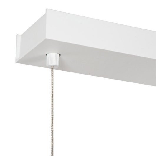 Lampadario a barra lineare grande per salotto moderno bianco led 36w 2700k