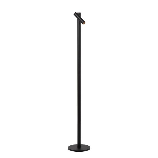 Piantana per soggiorno moderna nero led 2,2w 2700k touch dimmer ip54 ricaricabile