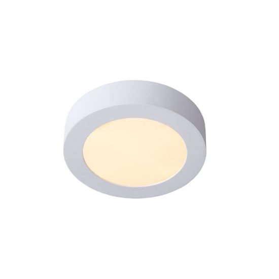 Plafoniera rotonda per bagno moderna bianco led 12w 3000k ip44