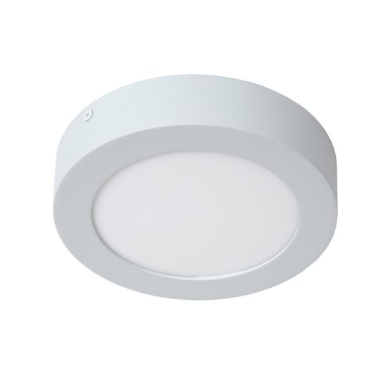 Plafoniera rotonda per bagno moderna bianco led 12w 3000k ip44