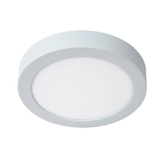 Plafoniera rotonda per bagno moderna bianco led 15w 3000k ip44