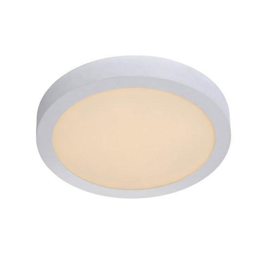 Plafoniera rotonda per bagno moderna bianco led 30w 3000k ip44