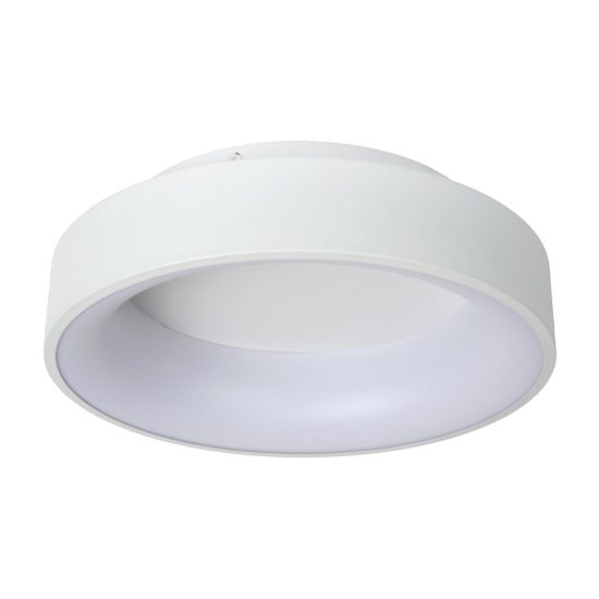 Plafoniera rotonda moderna bianco led 22w 2700k