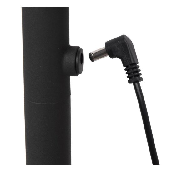 Piantana da lettura per soggiorno moderna nero led 6w 2700k touch dimmer ricaricabile