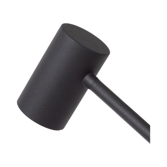 Piantana per soggiorno moderna nero led 3w 2700k dimmerabile ricaricabile