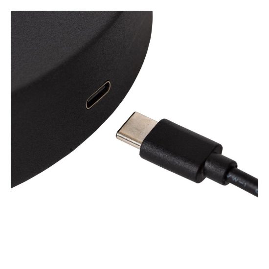 Piantana per soggiorno moderna nero led 3w 2700k dimmerabile ricaricabile