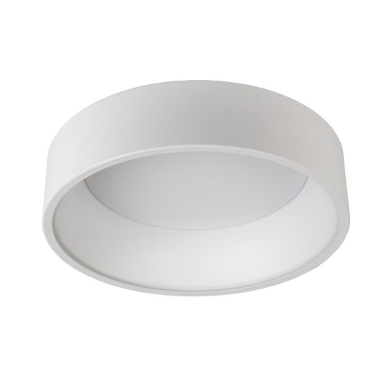 Plafoniera rotonda per camera da letto moderna bianco led 30w 3000k