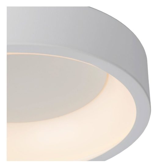 Plafoniera rotonda per camera da letto moderna bianco led 30w 3000k