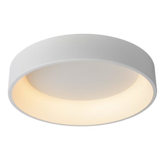 Plafoniera rotonda per camera da letto moderna bianco led 42w 3000k