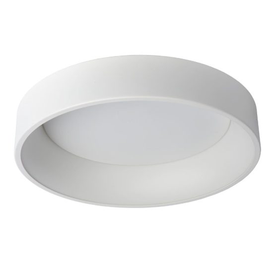 Plafoniera rotonda per camera da letto moderna bianco led 42w 3000k