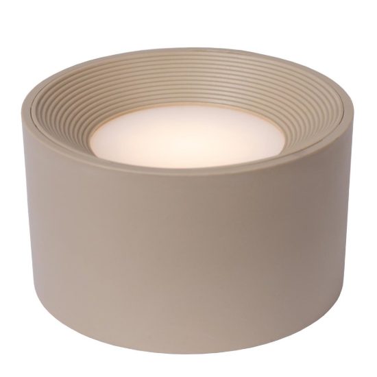 Lampada da scrivania contemporanea tortora led 3,5w cct 2700k 5700k con telecomando ricaricabile