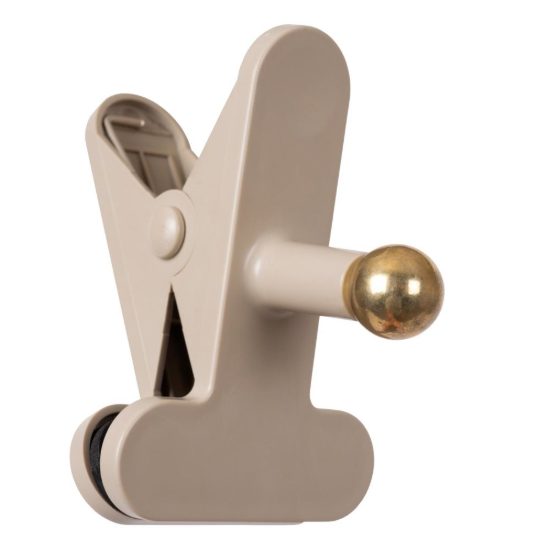 Lampada da scrivania contemporanea tortora led 3,5w cct 2700k 5700k con telecomando ricaricabile