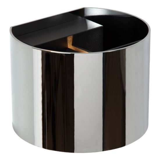 Applique curva per bagno moderna cromo led 7w cct 2200k 2700k 3000k ip54