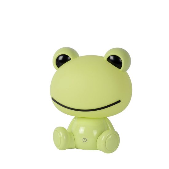 Lampada da comodino abat-jour per cameretta bambini verde led 9w 4000k dimmerabile a forma di rana