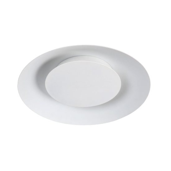 Plafoniera rotonda moderna bianco led 12w 2700k