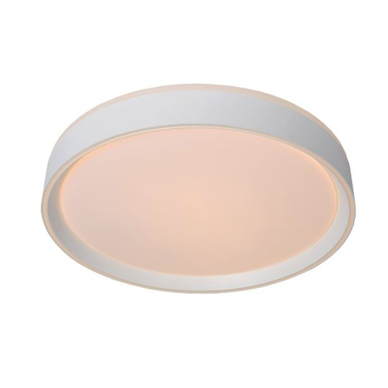 Plafoniera rotonda moderna bianco led 18w 2700k dimmerabile