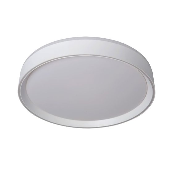 Plafoniera rotonda moderna bianco led 24w 2700k dimmerabile