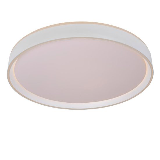 Plafoniera rotonda per camera da letto moderna bianco led 36w 2700k dimmerabile