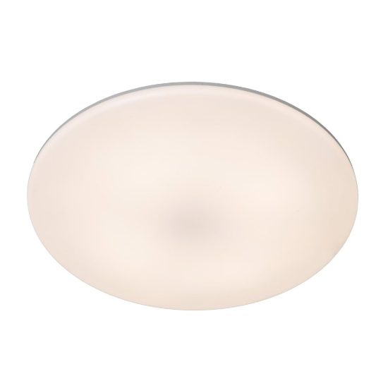 Plafoniera rotonda per bagno moderna bianco opalino led 24w cct 3000k 4000k 6500k ip44