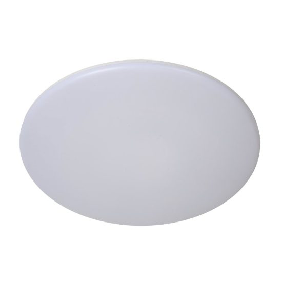 Plafoniera rotonda per bagno moderna bianco opalino led 24w cct 3000k 4000k 6500k ip44