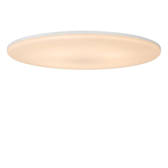 Plafoniera rotonda per bagno moderna bianco opalino led 24w cct 3000k 4000k 6500k ip44